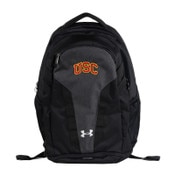 USC Trojans Under Armour Black Hustle 5.0 Backpack